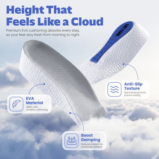 Lift Core Height Increase Insoles